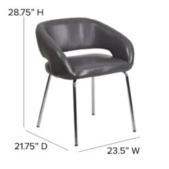 Flash Furniture Fusion Series Contemporary LeatherSoft Side Reception Chair -Flash Furniture Sale Store GUEST 2eec2a0a a975 4132 b026 2709eb0a8d85