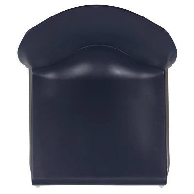 Flash Furniture HERCULES Series 880 Lb. Capacity Navy Full Back Contoured Stack Chair 8 Flash Furniture HERCULES Series 880 Lb. Capacity Navy Full Back Contoured Stack Chair - Image 8