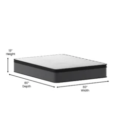 Flash Furniture Capri 13 Inch Euro Top Hybrid Pocket Spring Mattress in a Box 21 Flash Furniture Capri 13 Inch Euro Top Hybrid Pocket Spring Mattress in a Box -Flash Furniture Sale Store GUEST 327296cf 8ee4 4805 b112 92033d3dd9b2