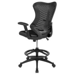 Flash Furniture High Back Designer Black Mesh Drafting Chair with LeatherSoft Sides 14 Flash Furniture High Back Designer Black Mesh Drafting Chair with LeatherSoft Sides -Flash Furniture Sale Store GUEST 33e745b9 8612 441e 8bfa 49da40a836aa