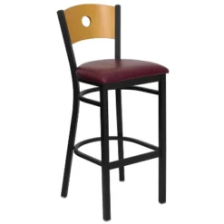 Flash Furniture Wood Circle Back Black Metal Restaurant Barstool -Flash Furniture Sale Store GUEST 3446e447 279c 45bb b632 85e50eafb2c4