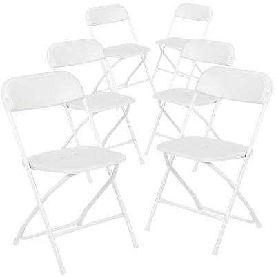 Flash Furniture Hercules™ Series Plastic Folding Chairs, 6-Pack - 650lb Capacity 18 Flash Furniture Hercules™ Series Plastic Folding Chairs, 6-Pack - 650lb Capacity - Image 18