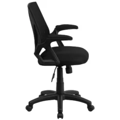 Flash Furniture Mid-Back Black Mesh Swivel Task Chair with Arms -Flash Furniture Sale Store GUEST 359de9d7 37c2 4d02 a16b e9db4b93a57b