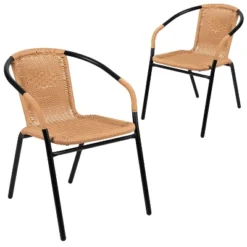 Flash Furniture 2 Pack Rattan Indoor-Outdoor Restaurant Stack Chair 26 Flash Furniture 2 Pack Rattan Indoor-Outdoor Restaurant Stack Chair -Flash Furniture Sale Store GUEST 3814aca4 5b1d 418f 9a07 a656599f33d5