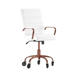 Flash Furniture Camilia Mid-Back Executive Swivel Office Chair with Transparent Roller Wheels 24 Flash Furniture Camilia Mid-Back Executive Swivel Office Chair with Transparent Roller Wheels -Flash Furniture Sale Store GUEST 38a08a0d 4ae4 4b68 be12 011391df3499