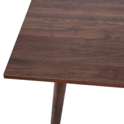 Flash Furniture Hatfield 47 Inch Mid-Century Modern Wood Dining Table, Wood Kitchen Table, Dark Walnut -Flash Furniture Sale Store GUEST 3906e740 d4cf 4369 9939 3e9fec194b6d