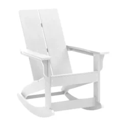Flash Furniture Finn Modern All-Weather Poly Resin Rocking Adirondack Chair -Flash Furniture Sale Store GUEST 3b093ad4 09c8 4102 88bf 46b985d5957f