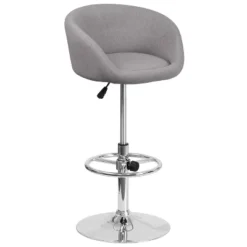 Flash Furniture Contemporary Adjustable Height Barstool With Barrel Back And Chrome Base -Flash Furniture Sale Store GUEST 3e6034f7 5563 47b6 958c 64013c76ad22