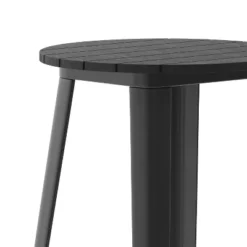 Flash Furniture Declan Commercial Indoor/Outdoor 23.75" Round Bar Top Table -Flash Furniture Sale Store GUEST 3ffba6c2 a1e3 4693 a8de c63afa9e565b