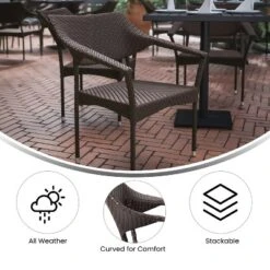 Flash Furniture Jace Commercial Grade Stacking Patio Chairs (Set of 4) 16 Flash Furniture Jace Commercial Grade Stacking Patio Chairs (Set of 4) -Flash Furniture Sale Store GUEST 405f07c9 c063 4eb1 995c de6e8e3118d1