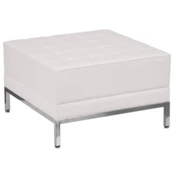 Flash Furniture HERCULES Imagination Series Tufted LeatherSoft Modular Ottoman -Flash Furniture Sale Store GUEST 42266cad bbd5 48e5 b157 14e681dd23cc