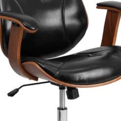 Flash Furniture Tansia Mid-Back LeatherSoft Executive Ergonomic Wood Swivel Office Chair 13 Flash Furniture Tansia Mid-Back LeatherSoft Executive Ergonomic Wood Swivel Office Chair -Flash Furniture Sale Store GUEST 426d4d5b 58cb 4f54 ac8c 73fd568338cc