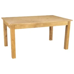 Flash Furniture 60" x 38" Rectangular Solid Pine Farm Dining Table -Flash Furniture Sale Store GUEST 42fca3ac 0584 4a2a 8782 1be339b6ca7b