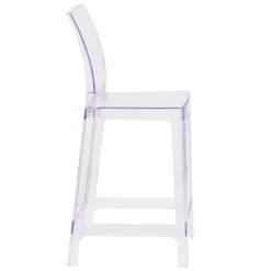 Flash Furniture Ghost Counter Stool with Square Back - Transparent Crystal -Flash Furniture Sale Store GUEST 44234576 684e 4691 a8e1 55a0710fe698
