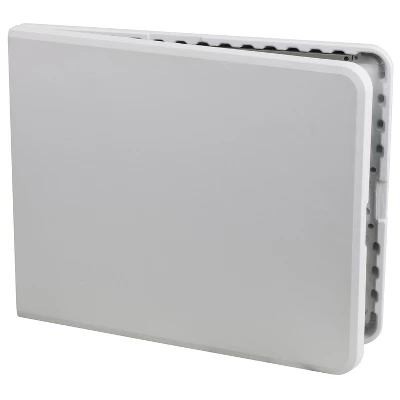 Flash Furniture 6-Foot Bi-Fold Granite White Plastic Folding Table 3 Flash Furniture 6-Foot Bi-Fold Granite White Plastic Folding Table - Image 3