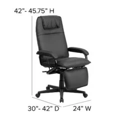 Flash Furniture High Back Reclining Executive Office Chair with Footrest -Flash Furniture Sale Store GUEST 47156e3f ccef 4f31 b8a0 5fd5f3e699c1
