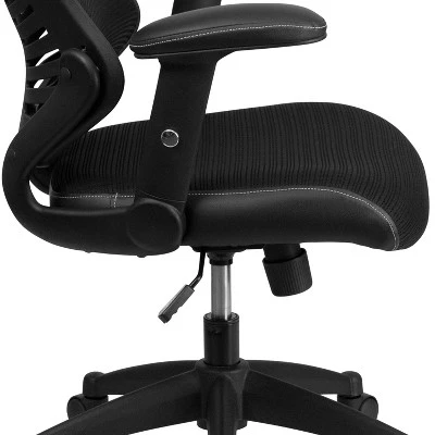 Flash Furniture Executive Swivel Office Chair with Mesh Padded Seat 9 Flash Furniture Executive Swivel Office Chair with Mesh Padded Seat - Image 9