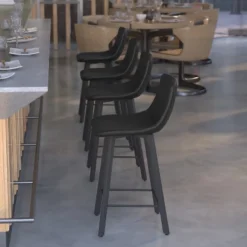 Flash Furniture Caleb Modern Armless 24 Inch Counter Height Stools, Set of 2 -Flash Furniture Sale Store GUEST 4b48d41e e735 4628 99e7 c12948dc9374