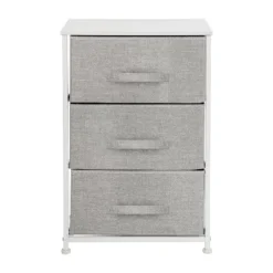 Flash Furniture 3 Drawer Wood Top Vertical Storage Dresser with Fabric Drawers -Flash Furniture Sale Store GUEST 4c8a2ad6 debd 4b9e 9486 9f34bcd4bd66