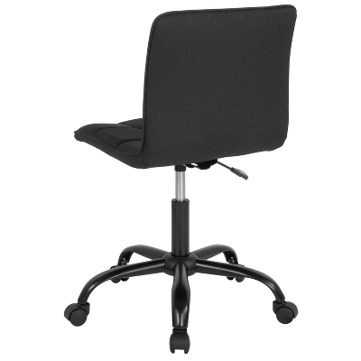 Flash Furniture Sorrento Home & Office Armless Tufted Task Chair 5 Flash Furniture Sorrento Home & Office Armless Tufted Task Chair - Image 5