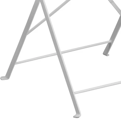 Flash Furniture Oia Commercial Grade 30" Round Indoor-Outdoor Steel Folding Patio Table 2 Flash Furniture Oia Commercial Grade 30" Round Indoor-Outdoor Steel Folding Patio Table - Image 2