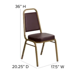 Flash Furniture HERCULES Series Trapezoidal Back Stacking Banquet Chair -Flash Furniture Sale Store GUEST 50ee4bcf 650d 4931 a4c6 c43535a20351
