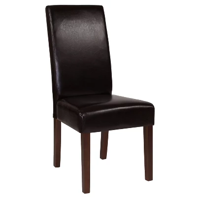 Flash Furniture Greenwich Series Upholstered Panel Back Parsons Dining Chair 10 Flash Furniture Greenwich Series Upholstered Panel Back Parsons Dining Chair - Image 10