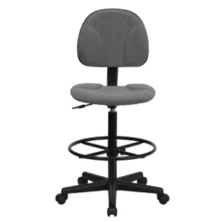 Flash Furniture Ergonomic Drafting Chair - Adjustable Gray Office Stool -Flash Furniture Sale Store GUEST 53a4abbe e6ee 4192 8bee 7bf712021128