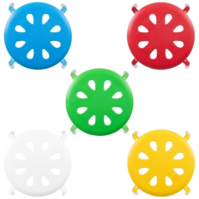 Flash Furniture 17.5" Plastic Nesting Stack Stools - Portable Flexible Seating (5 Pack) 7 Flash Furniture 17.5" Plastic Nesting Stack Stools - Portable Flexible Seating (5 Pack) - Image 7