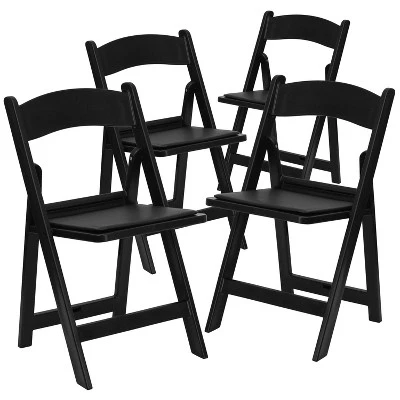 Flash Furniture Hercules™ Resin Folding Chairs - 1000lb Weight Capacity (Set of 4) 11 Flash Furniture Hercules™ Resin Folding Chairs - 1000lb Weight Capacity (Set of 4) - Image 11