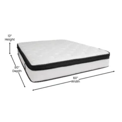 Flash Furniture Capri Comfortable Sleep 12 Inch CertiPUR-US Certified Memory Foam & Pocket Spring Mattress, Mattress In A Box 21 Flash Furniture Capri Comfortable Sleep 12 Inch CertiPUR-US Certified Memory Foam & Pocket Spring Mattress, Mattress In A Box -Flash Furniture Sale Store GUEST 548c7b24 8182 44b2 b2ca f4102b85e731