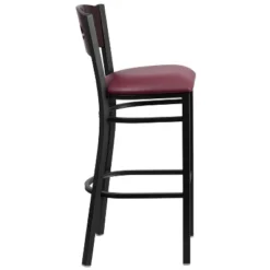 Flash Furniture Black Decorative 3 Circle Back Metal Restaurant Barstool -Flash Furniture Sale Store GUEST 54bf4233 b87e 4d76 8a0d 00e3c7eb6ba7
