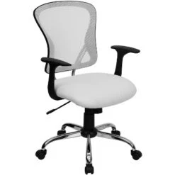 Flash Furniture Mid-Back Mesh Swivel Task Office Chair with Chrome Base and Arms 27 Flash Furniture Mid-Back Mesh Swivel Task Office Chair with Chrome Base and Arms -Flash Furniture Sale Store GUEST 55017ab9 696b 49de b060 503b4fd04972