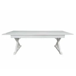 Flash Furniture HERCULES 8' x 40" Rectangular Solid Pine Folding Farm Table with X-Legs -Flash Furniture Sale Store GUEST 553ab434 b69b 459a 939b ac448696f230