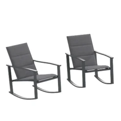 Flash Furniture Brazos Set of 2 Outdoor Rocking Chairs with Flex Comfort Material -Flash Furniture Sale Store GUEST 55452cef af69 47d1 be78 503365398672
