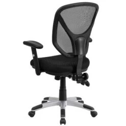 Flash Furniture Mid-Back Black Mesh Multifunction Ergonomic Swivel Office Chair -Flash Furniture Sale Store GUEST 558cd771 192b 4c46 b5bb 469abfa77f26