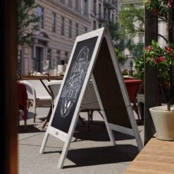 Flash Furniture Canterbury Wooden Indoor/Outdoor A-Frame Magnetic Chalkboard Sign Set 13 Flash Furniture Canterbury Wooden Indoor/Outdoor A-Frame Magnetic Chalkboard Sign Set -Flash Furniture Sale Store GUEST 575ae384 26b9 4a79 8987 57d31da50ba3