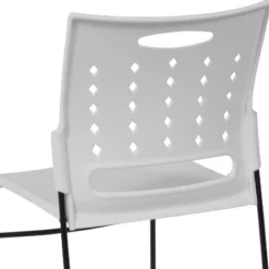 Flash Furniture HERCULES Series 881 Lb. Capacity White Sled Base Stack Chair With Air-Vent Back 13 Flash Furniture HERCULES Series 881 Lb. Capacity White Sled Base Stack Chair With Air-Vent Back -Flash Furniture Sale Store GUEST 579c951b bc77 4847 a201 f85431446117
