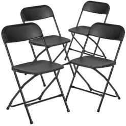 Flash Furniture Hercules™ Series Plastic Folding Chair - 4 Pack, 650lb Capacity -Flash Furniture Sale Store GUEST 5956a2f0 c100 49f6 bbb8 956c2e4aae91