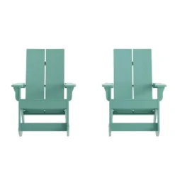 Flash Furniture Finn Modern Rocking Adirondack Chair Set - 2 Pack -Flash Furniture Sale Store GUEST 5a2c3598 447f 4368 93f9 8ebcf48cb68f