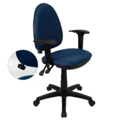 Flash Furniture Mid-Back Fabric Ergonomic Task Chair with Adjustable Arms -Flash Furniture Sale Store GUEST 5aa860dc 89e6 4ff6 871c cb359ab9921c