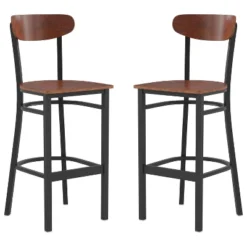 Flash Furniture Wright Commercial Barstools - Set of 2 with 500 lb. Capacity -Flash Furniture Sale Store GUEST 5c28cc29 1329 43c1 a985 431940f914e2