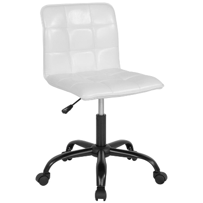 Flash Furniture Sorrento Home & Office Armless Tufted Task Chair 15 Flash Furniture Sorrento Home & Office Armless Tufted Task Chair - Image 15