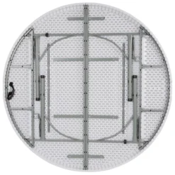 Flash Furniture 6-Foot Round Bi-Fold Granite White Banquet Folding Table 14 Flash Furniture 6-Foot Round Bi-Fold Granite White Banquet Folding Table -Flash Furniture Sale Store GUEST 6158d940 a7dd 4f46 80f8 8f38673d4907