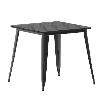 Flash Furniture Declan Commercial Grade 31.5" Square Indoor/Outdoor Dining Table 11 Flash Furniture Declan Commercial Grade 31.5" Square Indoor/Outdoor Dining Table - Image 11