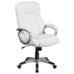 Flash Furniture Mid-Back LeatherSoft Executive Swivel Office Chair with Padded Arms -Flash Furniture Sale Store GUEST 626ab92d 5df2 49e4 9b4e 358bc4618253
