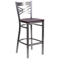 Flash Furniture Clear Coated "X" Back Metal Restaurant Barstool 23 Flash Furniture Clear Coated "X" Back Metal Restaurant Barstool -Flash Furniture Sale Store GUEST 62b2b2cd 39f8 4dee 9054 f7d9fda59501