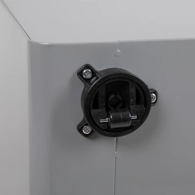 Flash Furniture Ergonomic 3-Drawer Mobile Locking Filing Cabinet 7 Flash Furniture Ergonomic 3-Drawer Mobile Locking Filing Cabinet - Image 7