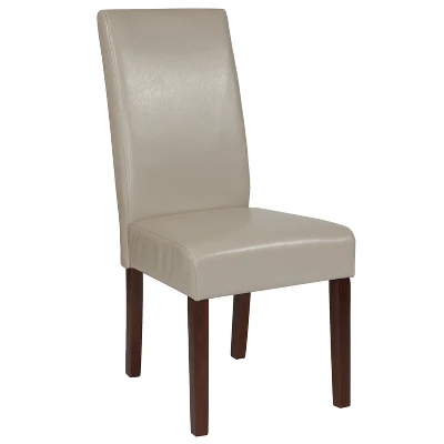 Flash Furniture Greenwich Series Upholstered Panel Back Parsons Dining Chair 9 Flash Furniture Greenwich Series Upholstered Panel Back Parsons Dining Chair - Image 9