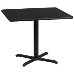 Flash Furniture 36'' Square Reversible Table Top and Heavy-Duty X-Base Set -Flash Furniture Sale Store GUEST 64a3a824 ea42 47df 90d1 cc0ac7ea5ecc